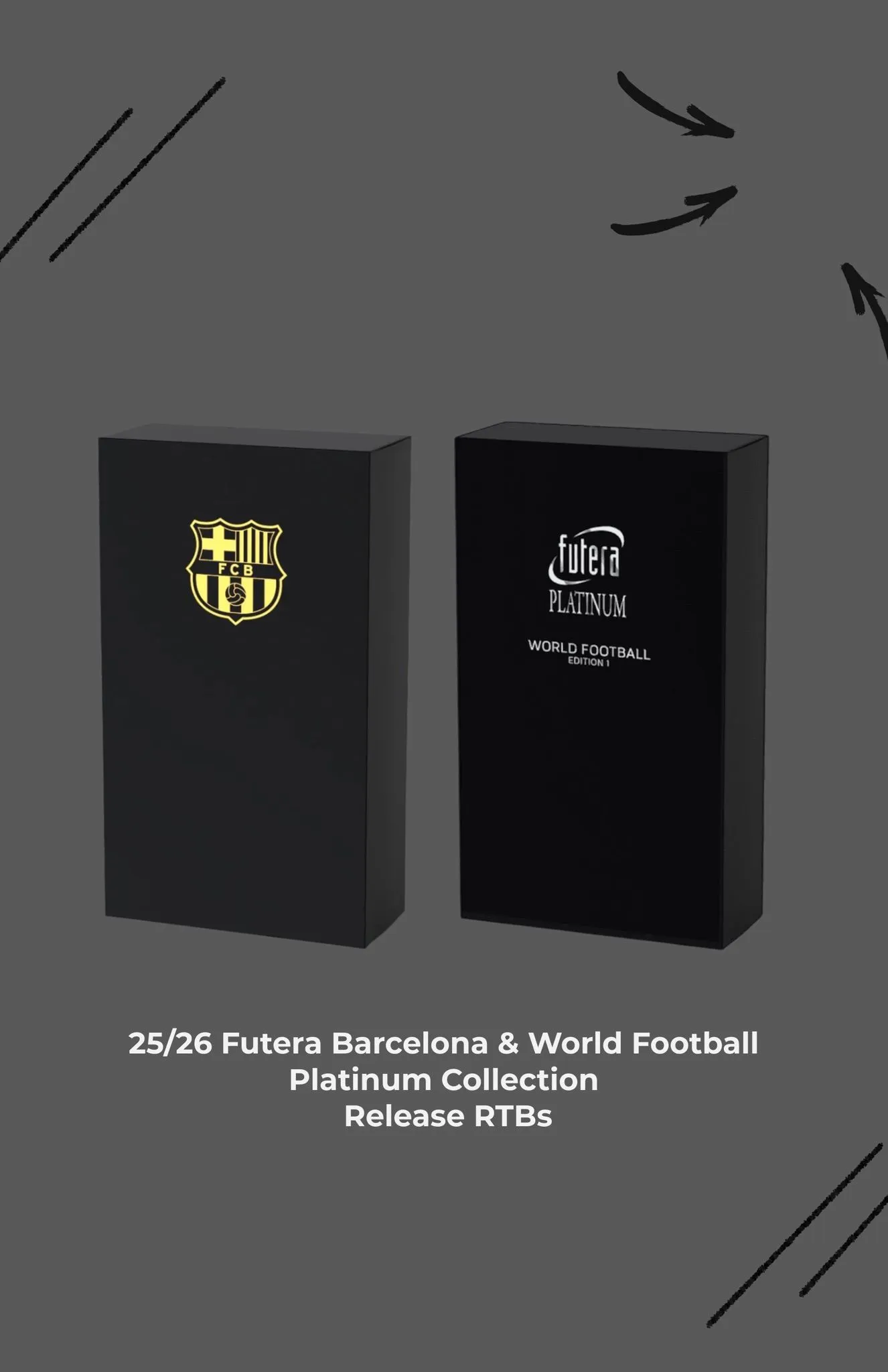 🇩🇪 🔥 25/26 FUTERA BARCELONA & WORLD FOOTBALL PLATINUM 🔥
