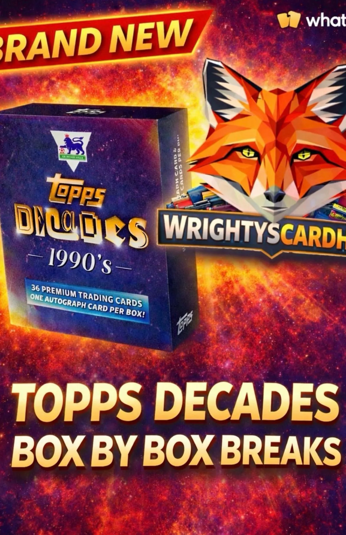 💥 TOPPS DECADES BOX BY BOX 💥