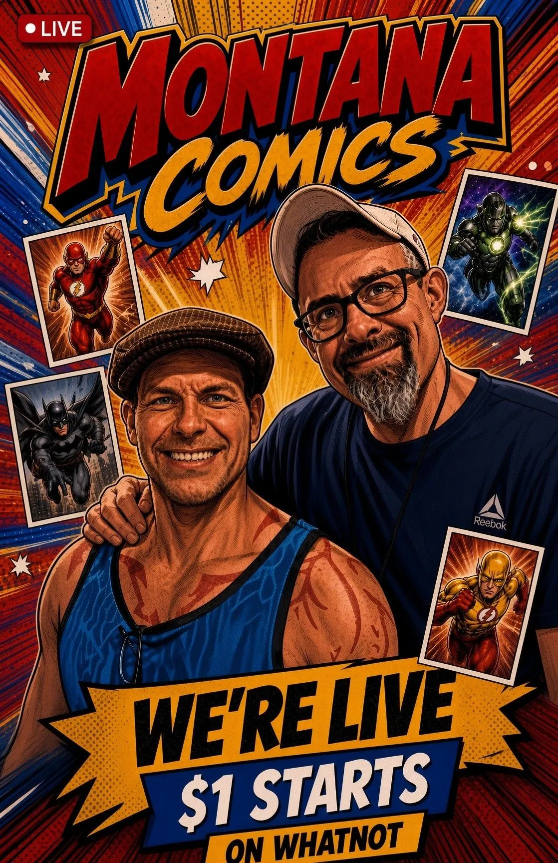 Thumbnail for live show