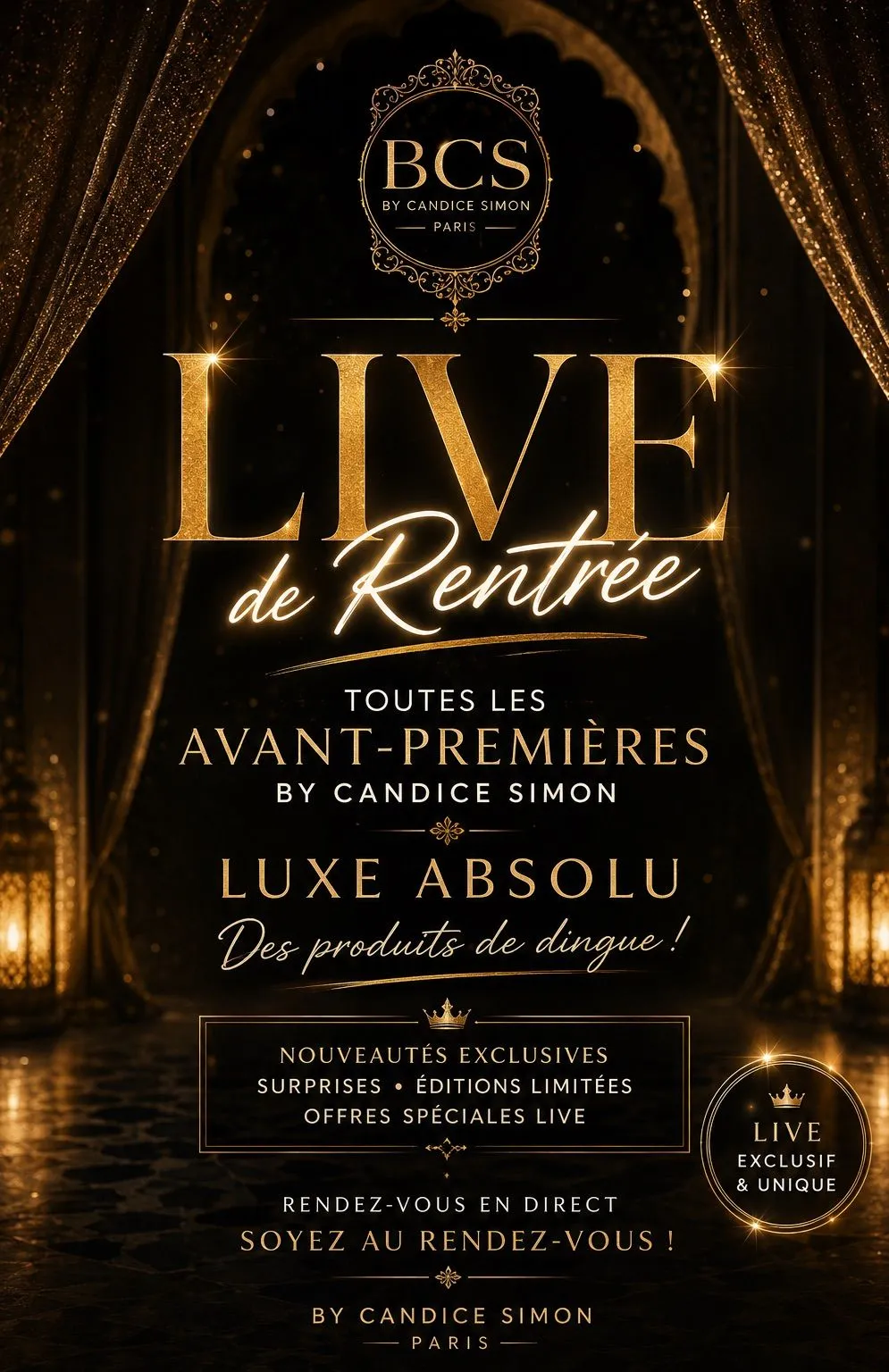 Thumbnail for live show
