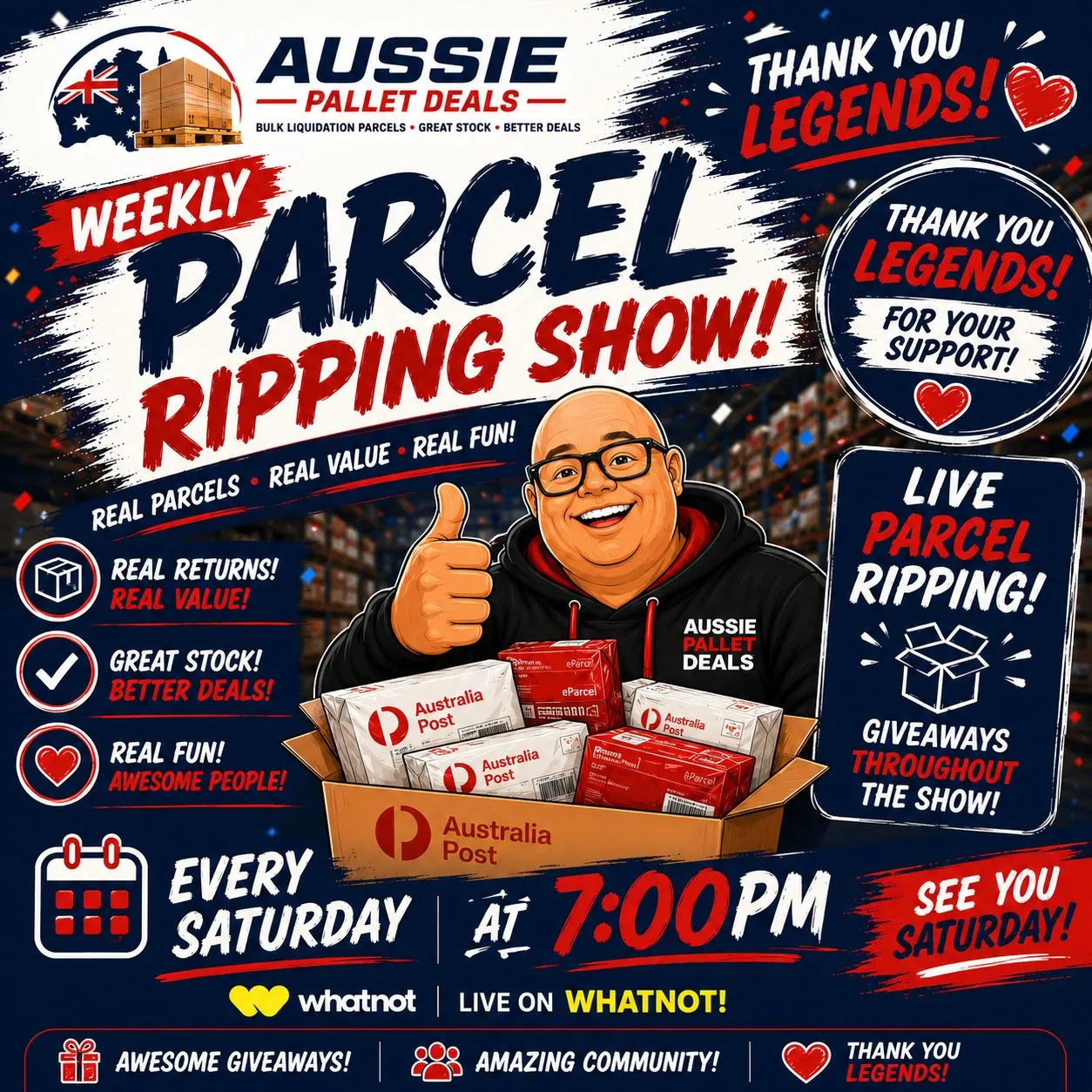 Thumbnail for live show