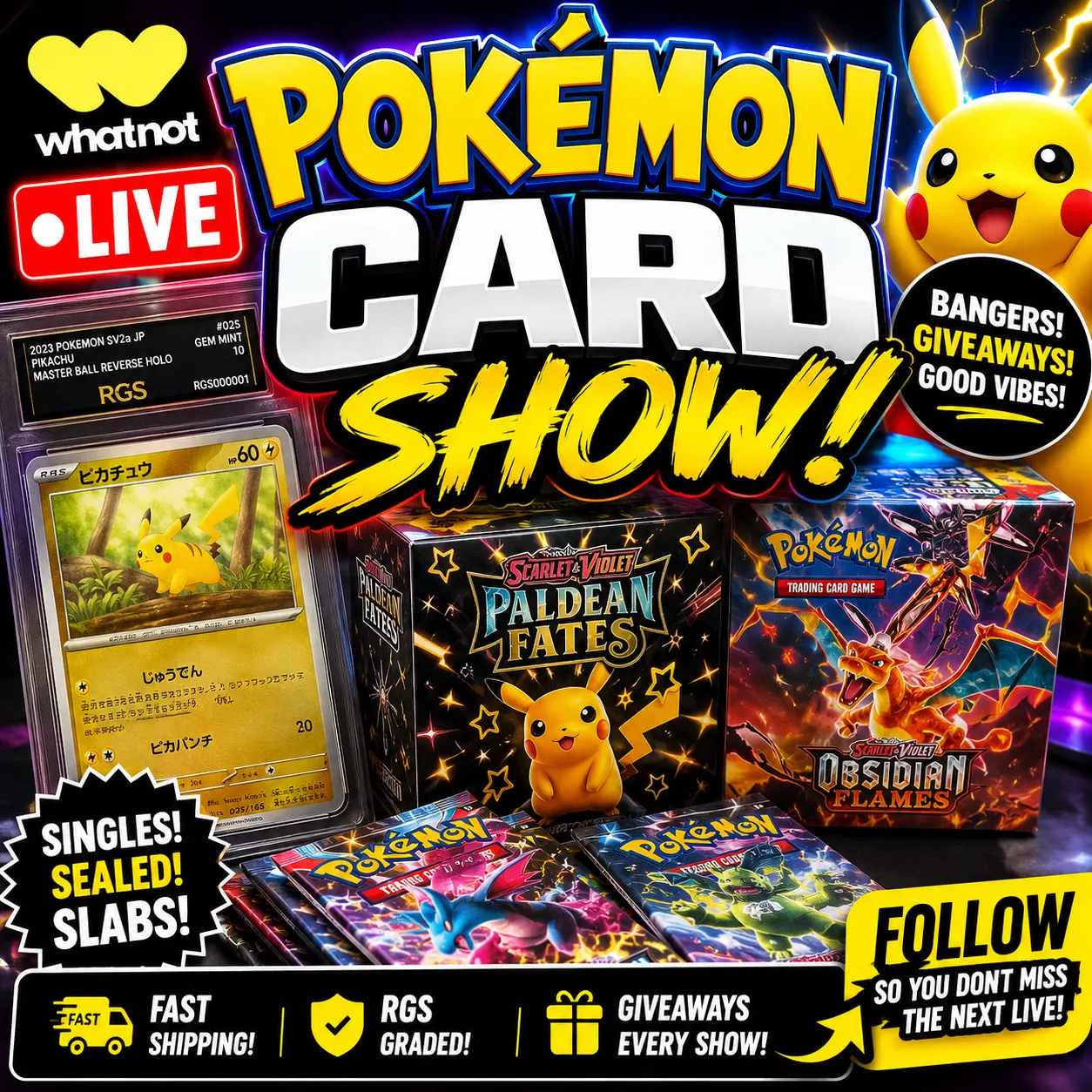 Thumbnail for live show