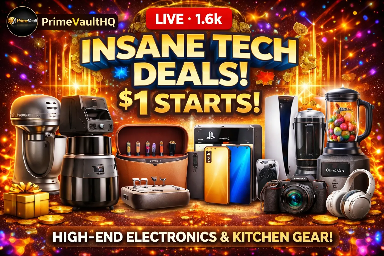 Thumbnail for live show