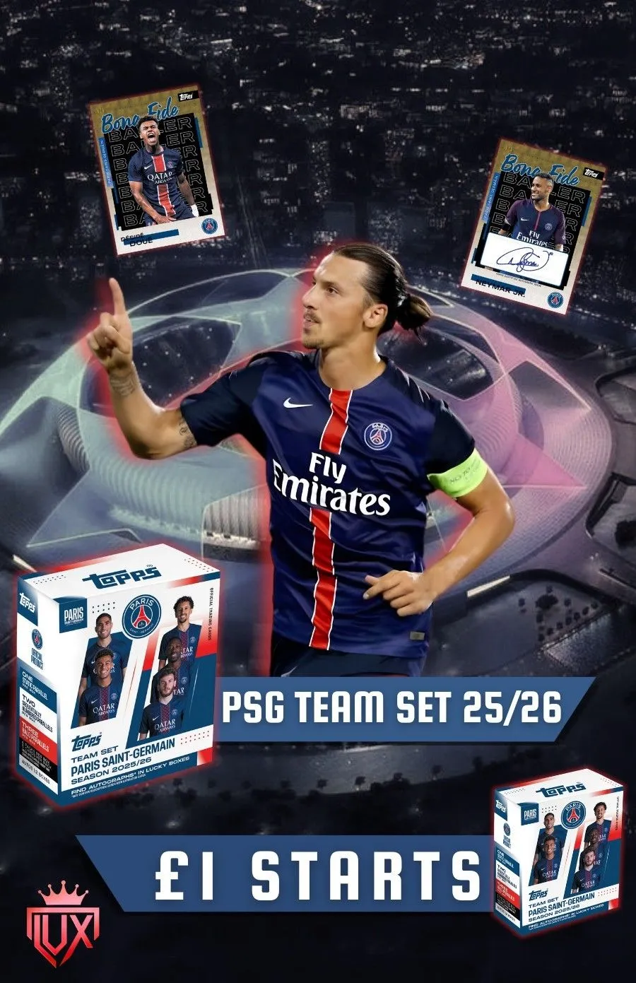 🚨 NEW PSG TEAM SET 25/26 - £1 STARTS