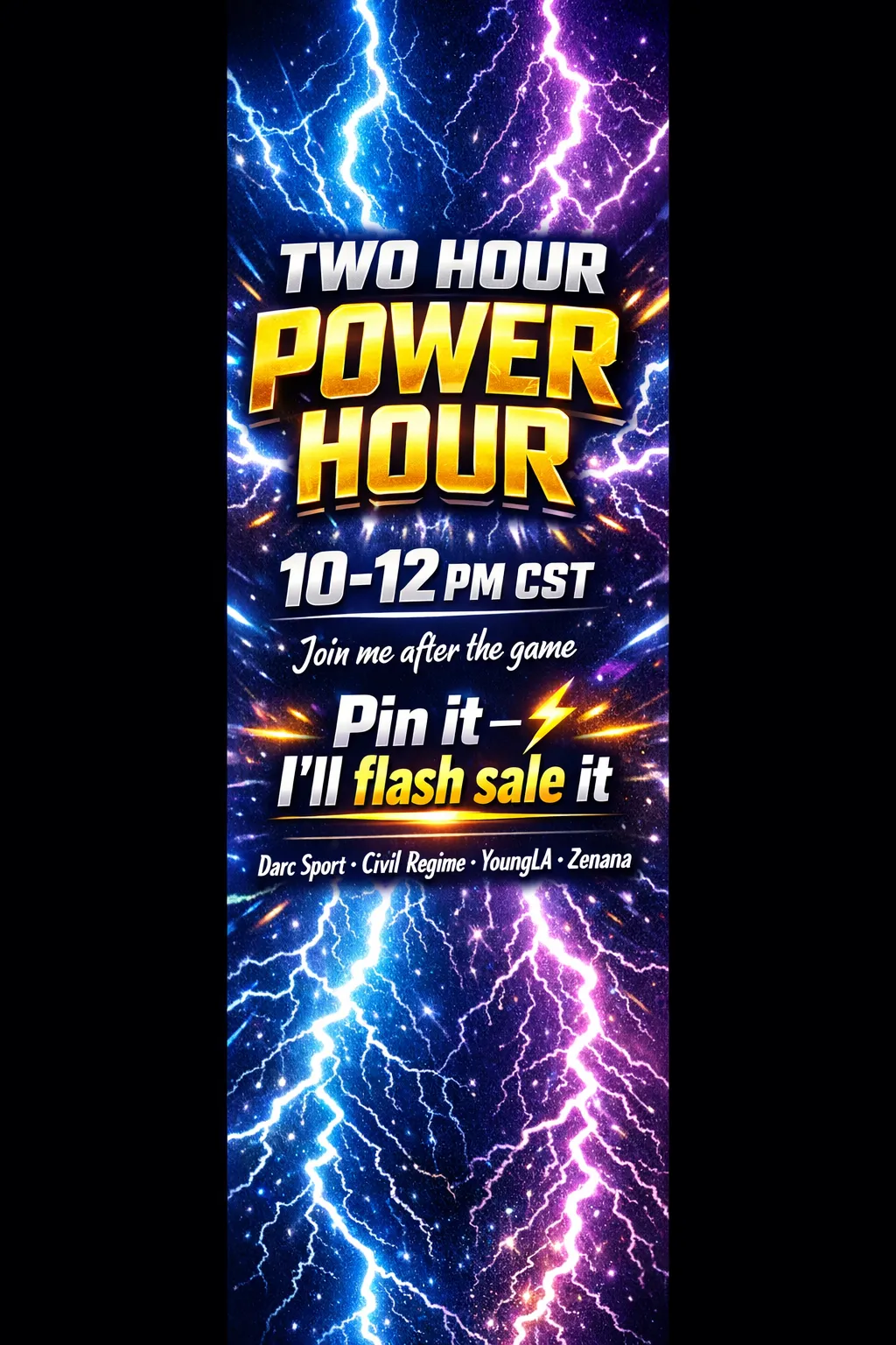 Thumbnail for live show