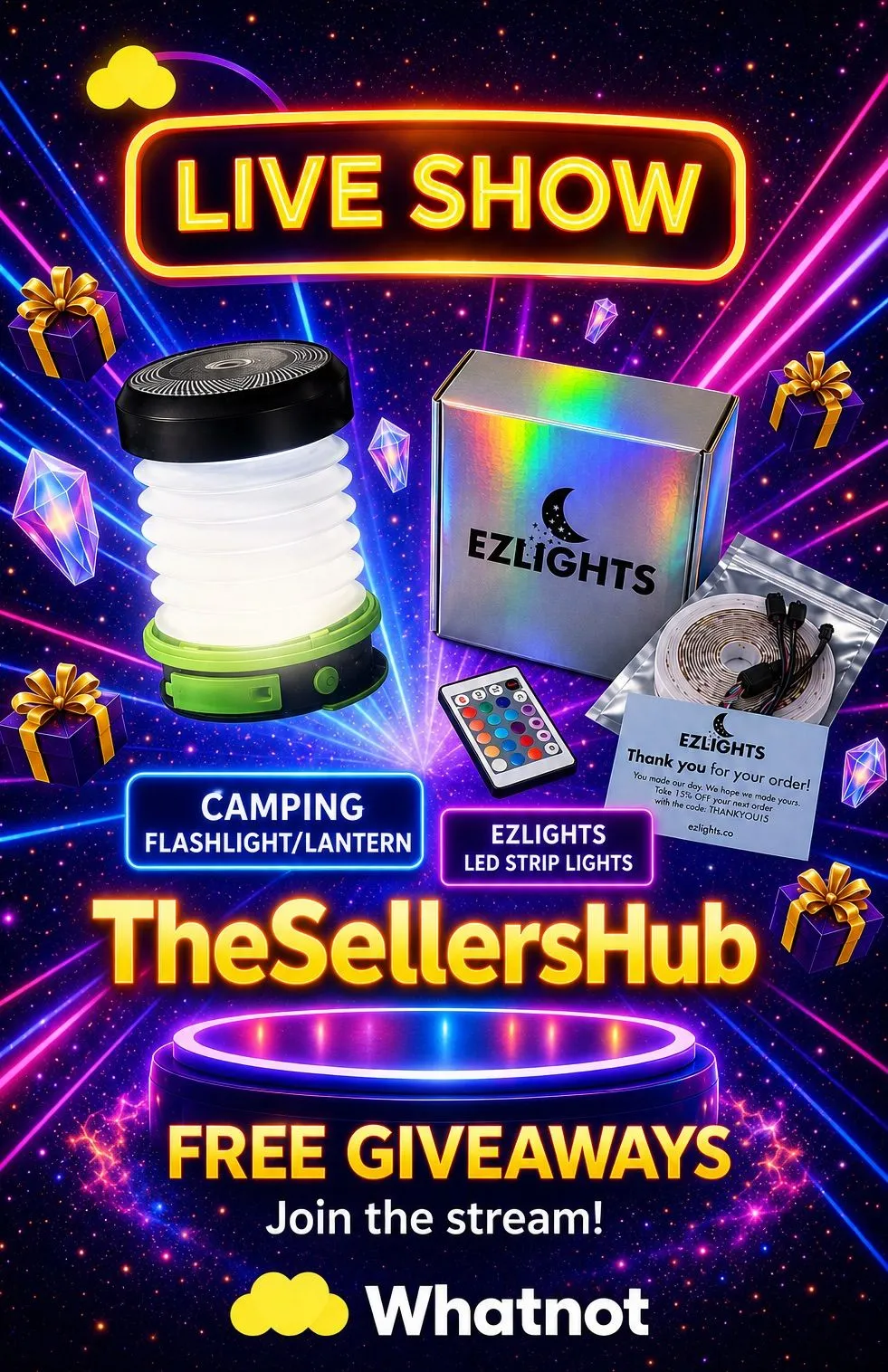 Thumbnail for live show