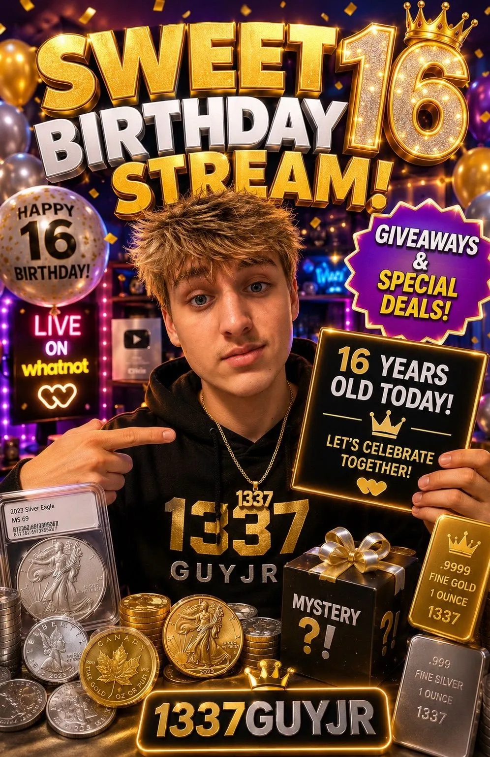 Thumbnail for live show