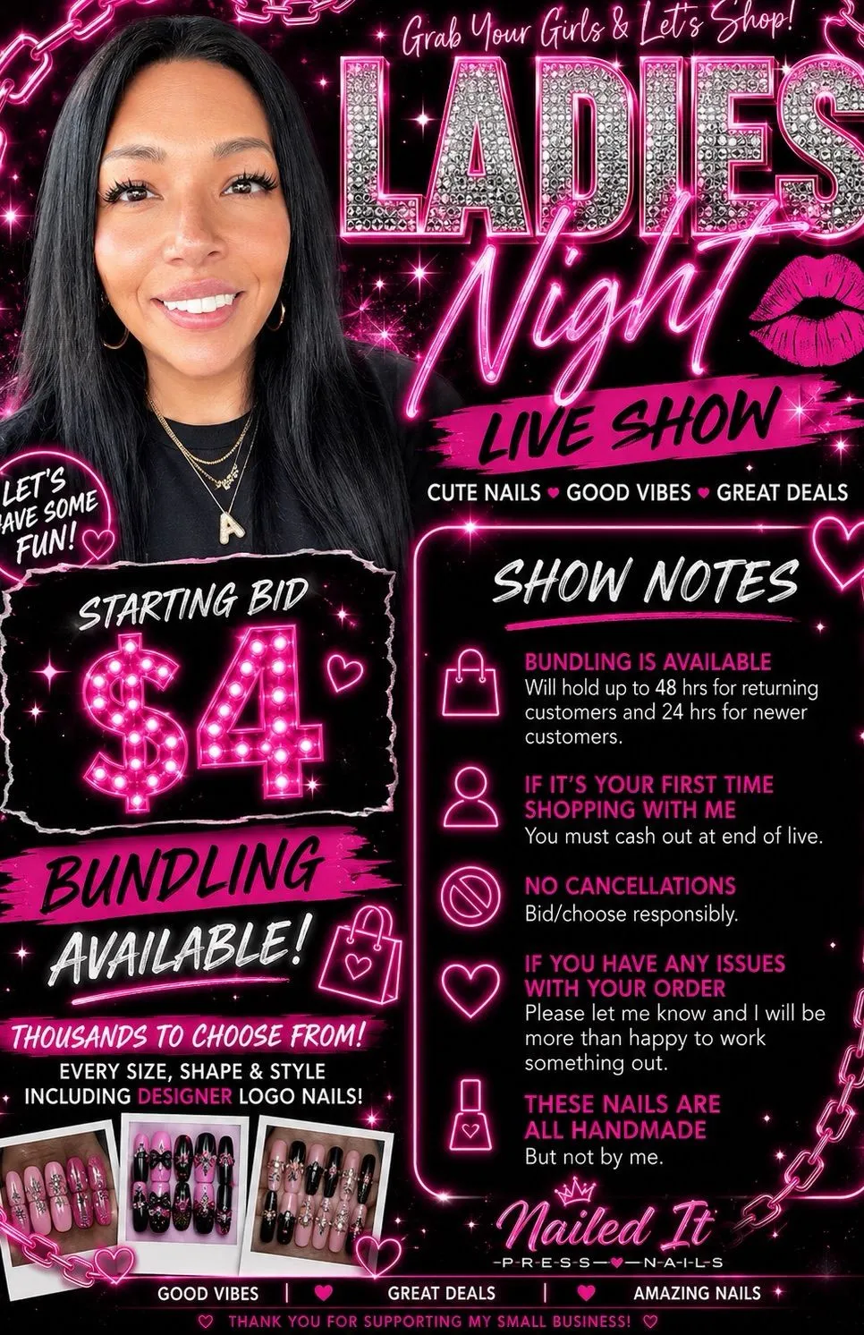 Thumbnail for live show