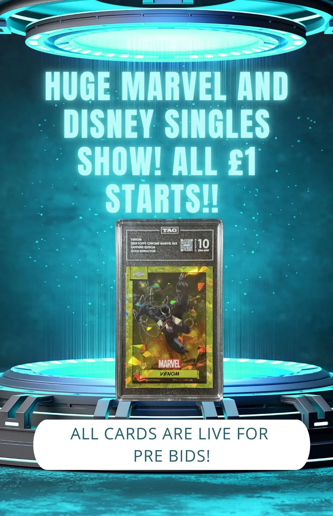 HUGE DISNEY/MARVEL SINGLES SHOW! All £1 starts