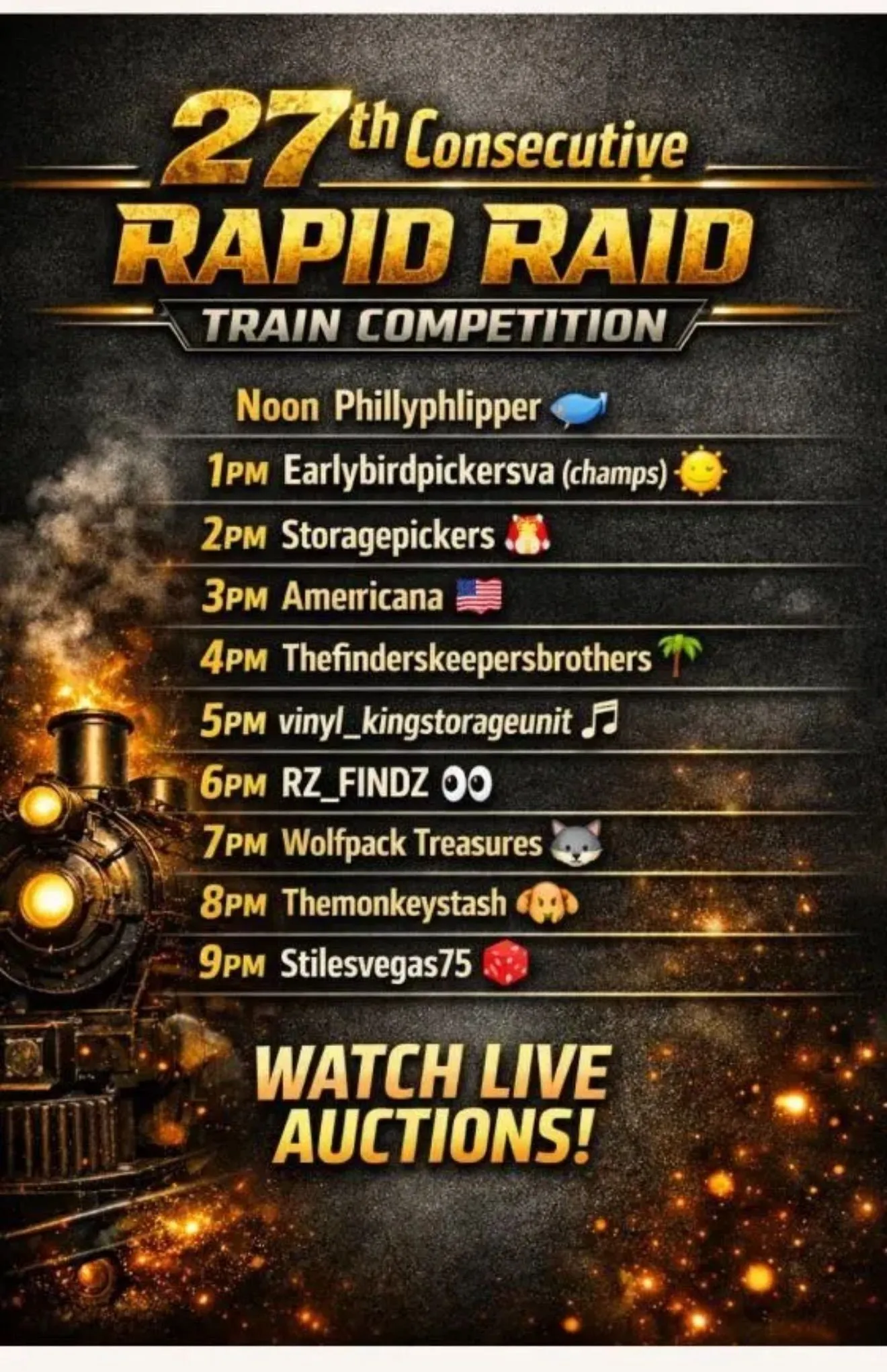 Thumbnail for live show