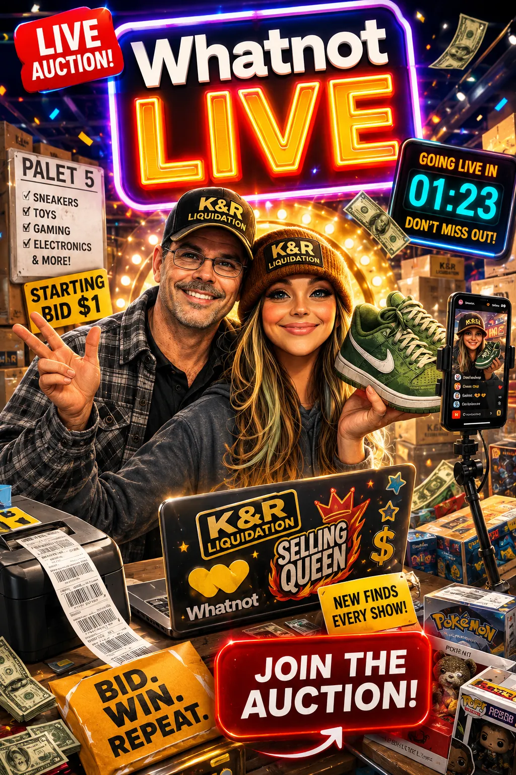 Thumbnail for live show