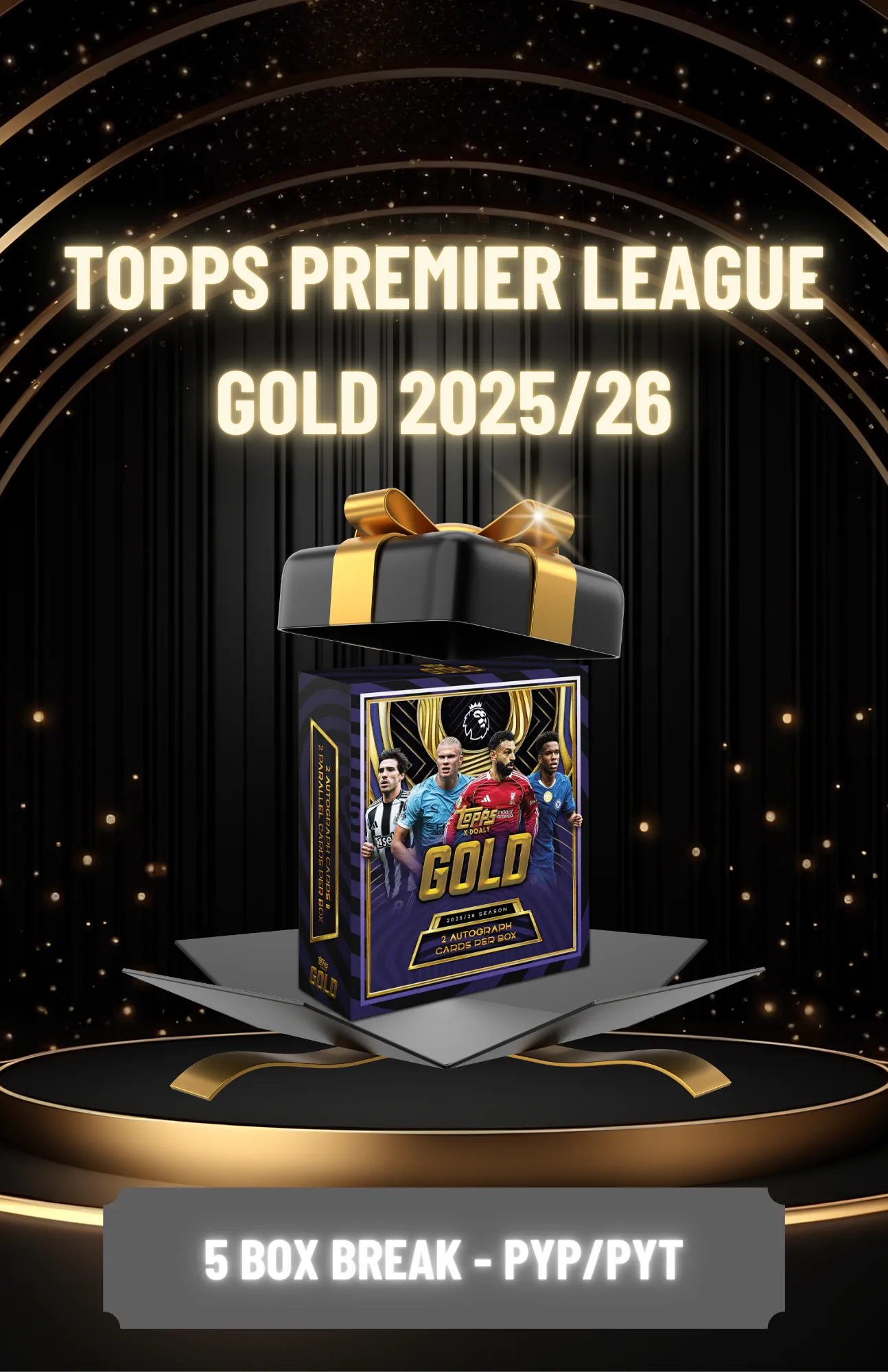 Premier League Gold 2025/26 - 5 Box PYP/PYT