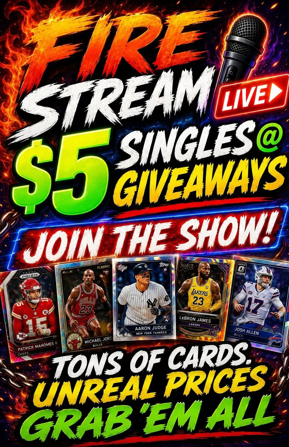 Thumbnail for live show