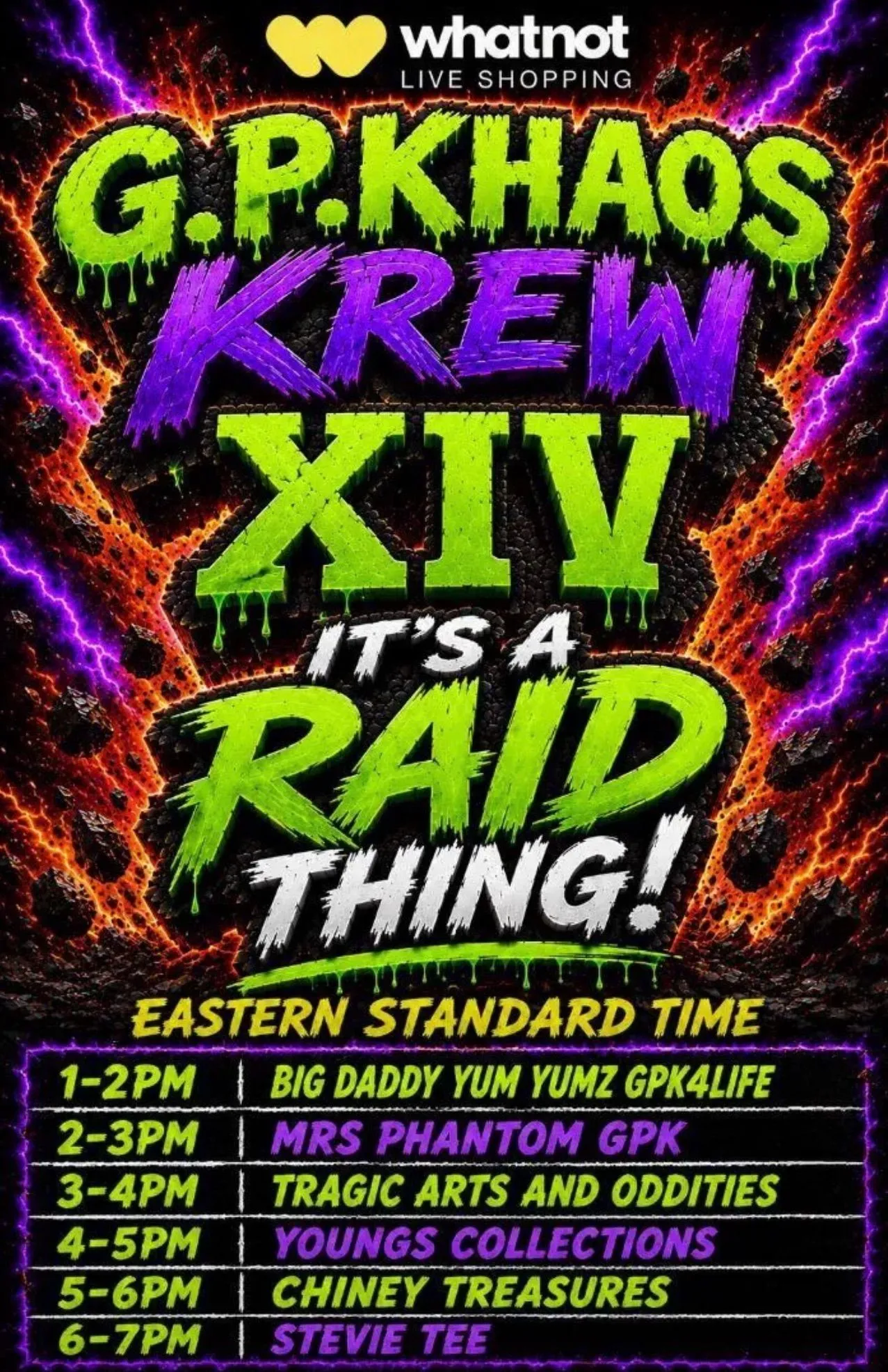 Thumbnail for live show