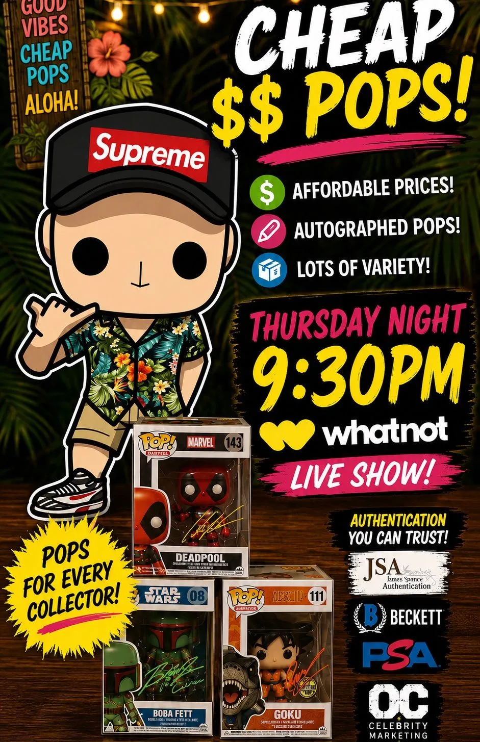 Thumbnail for live show