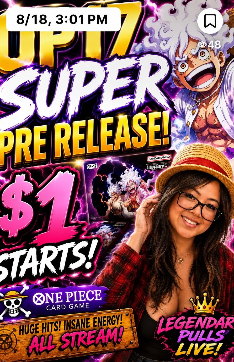 Thumbnail for live show