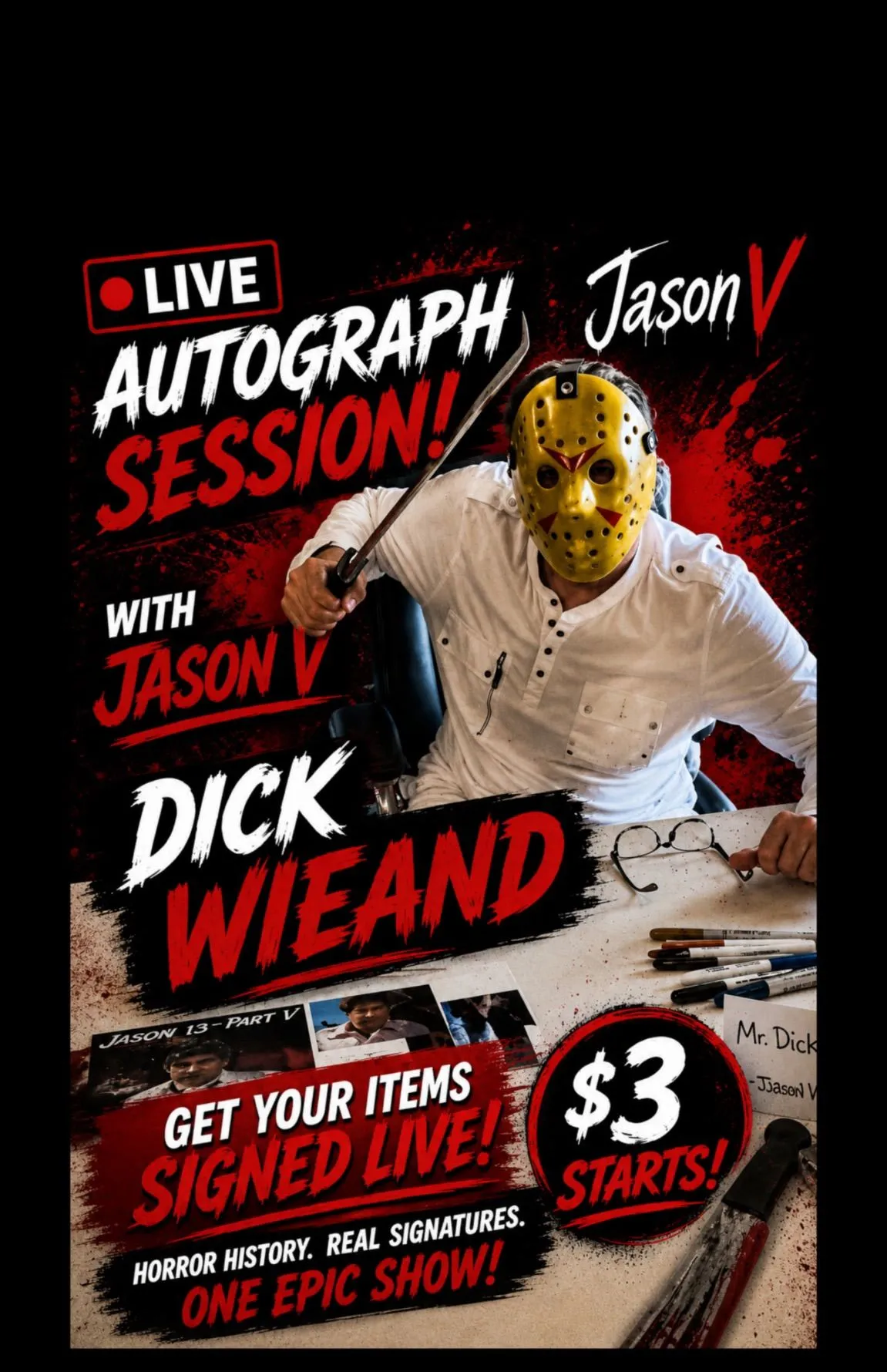 Thumbnail for live show