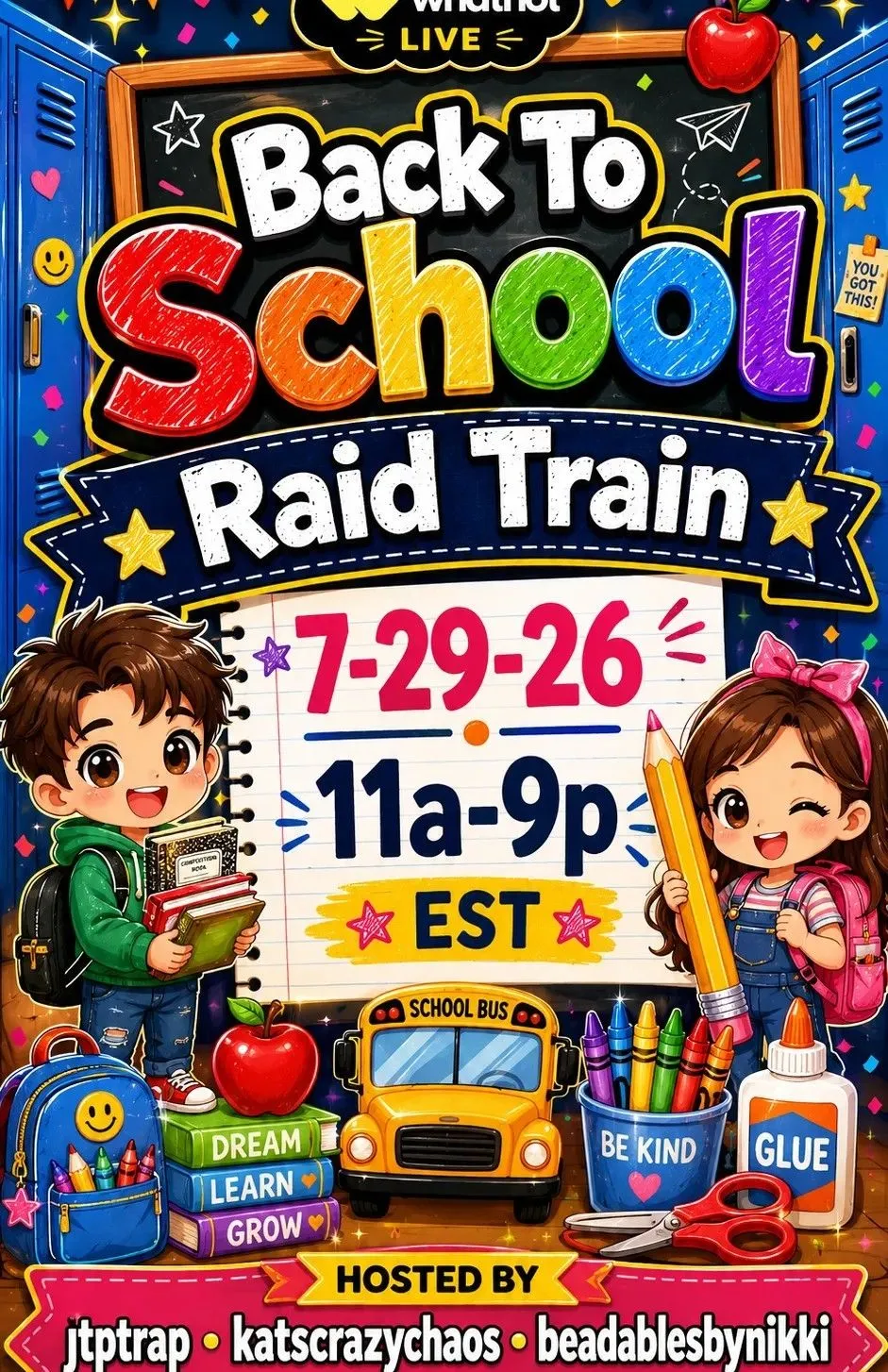 Thumbnail for live show