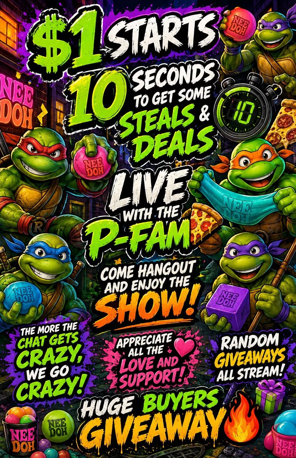 Thumbnail for live show