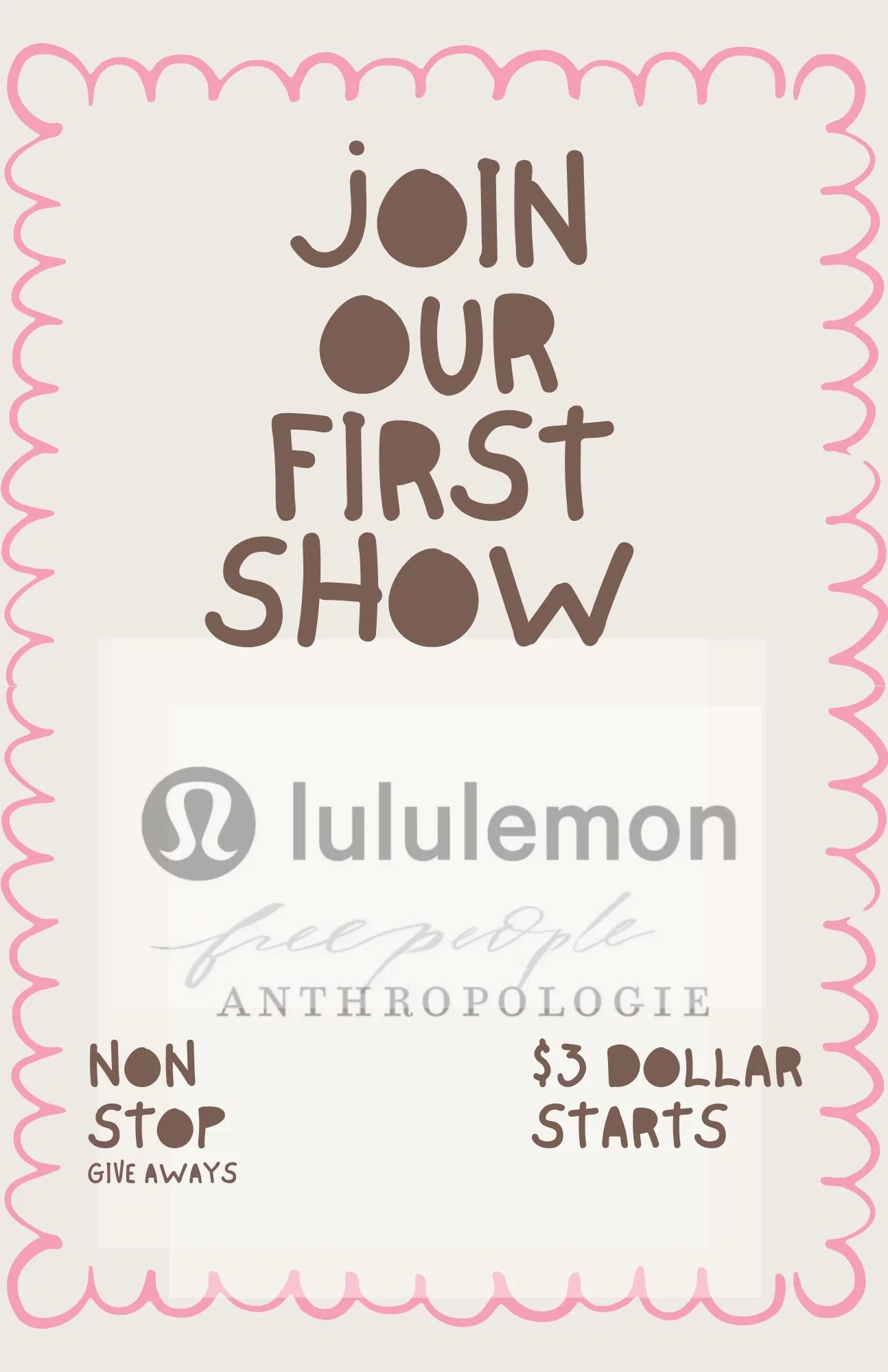 Thumbnail for live show