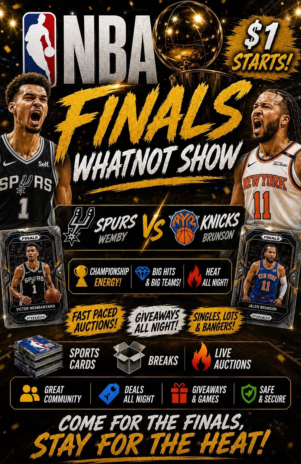 Thumbnail for live show