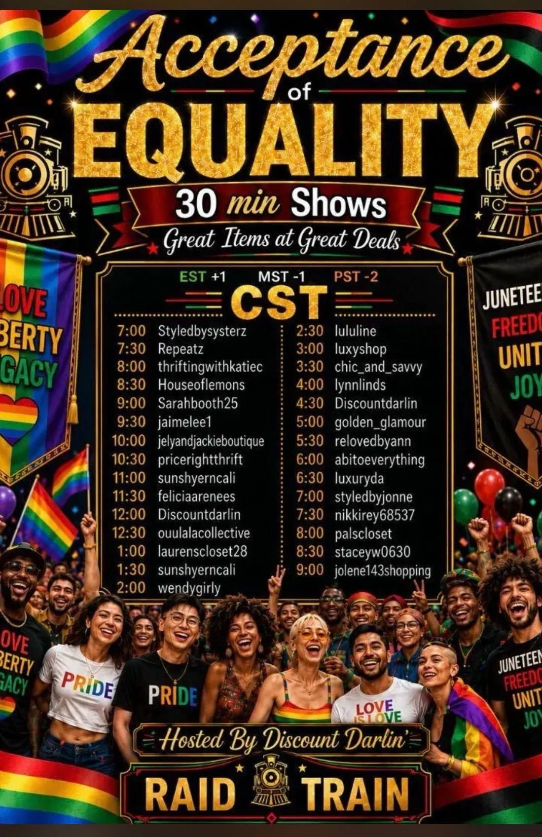 Thumbnail for live show