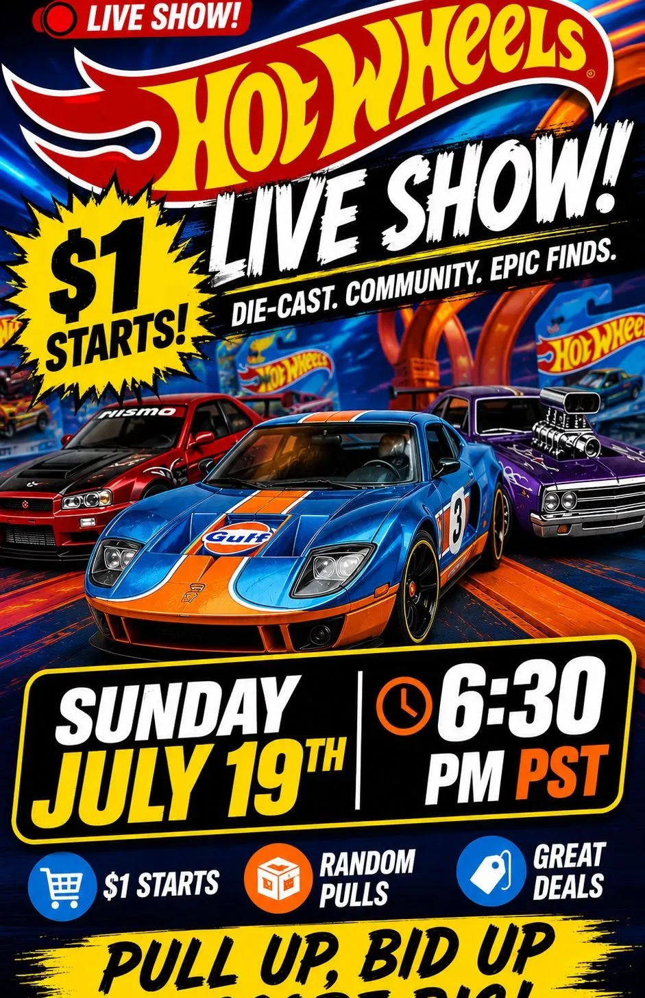 Thumbnail for live show