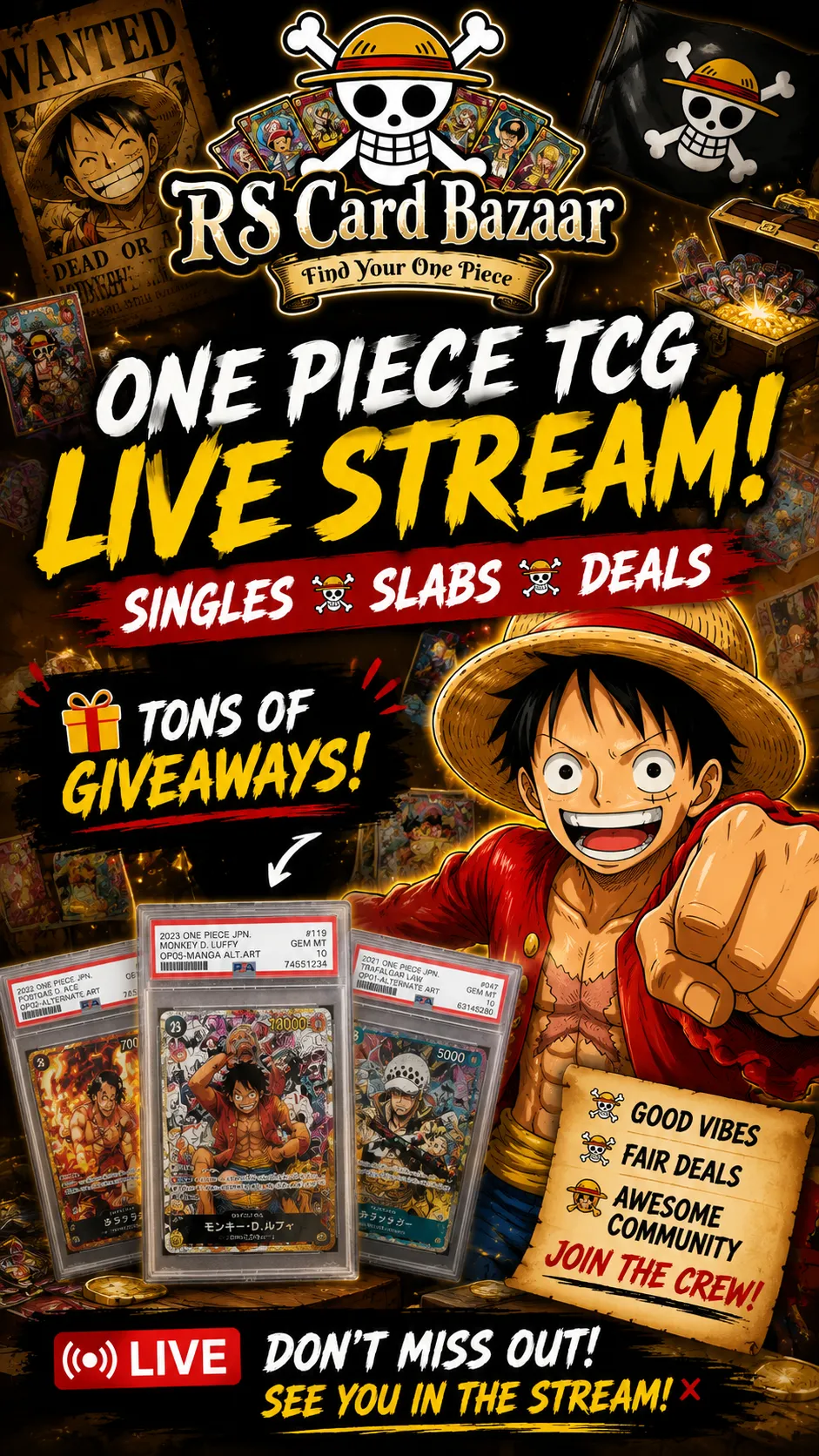 Thumbnail for live show