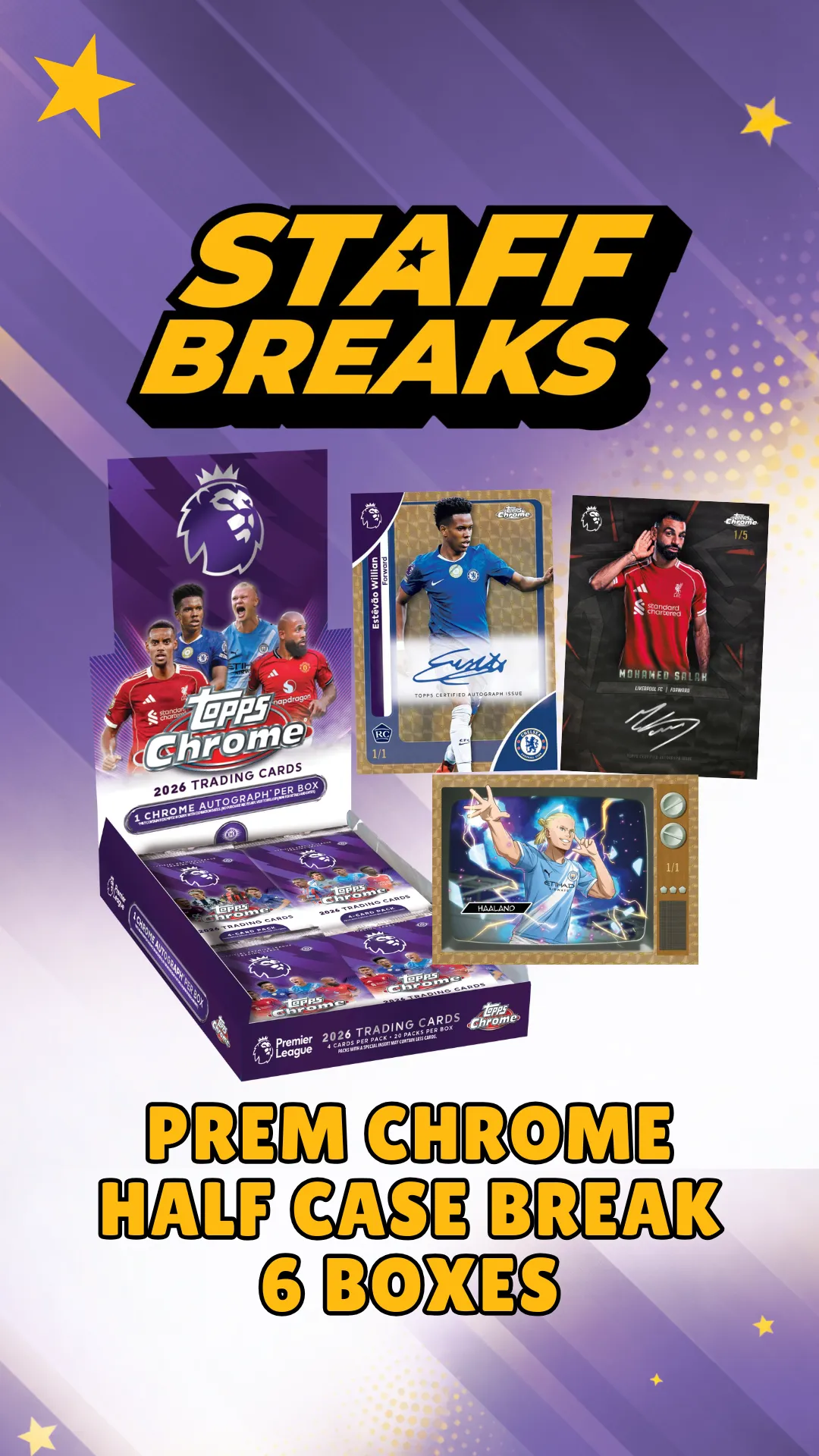 TOPPS PL CHROME - HALF CASE BREAK