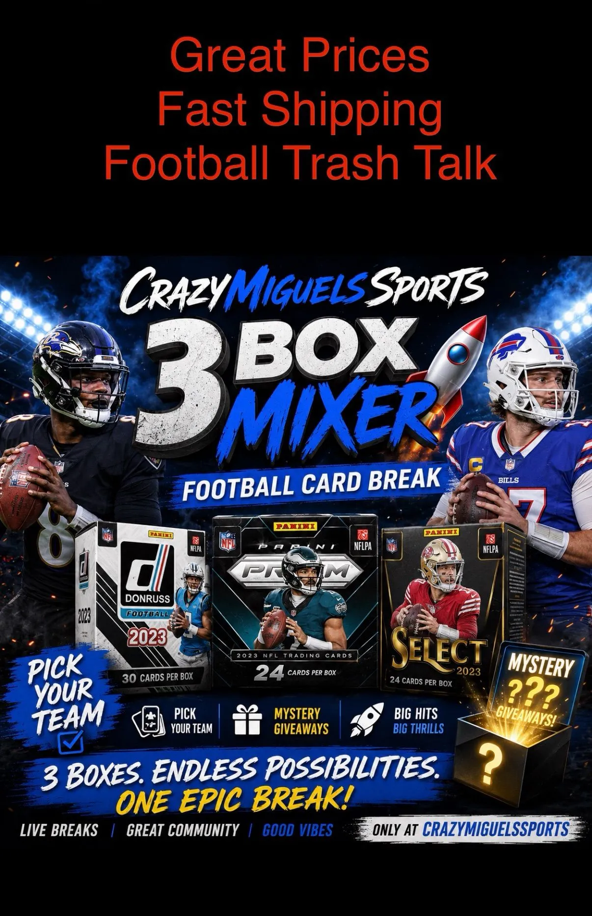Thumbnail for live show