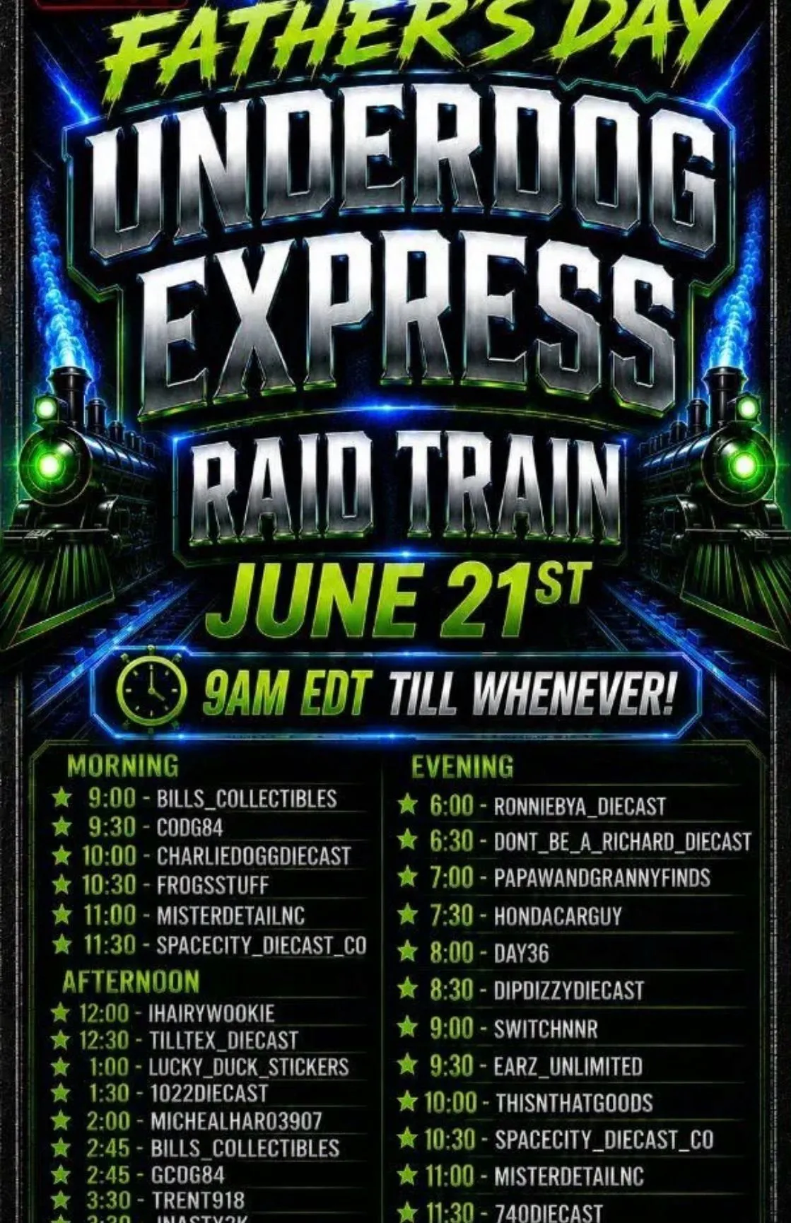 Thumbnail for live show