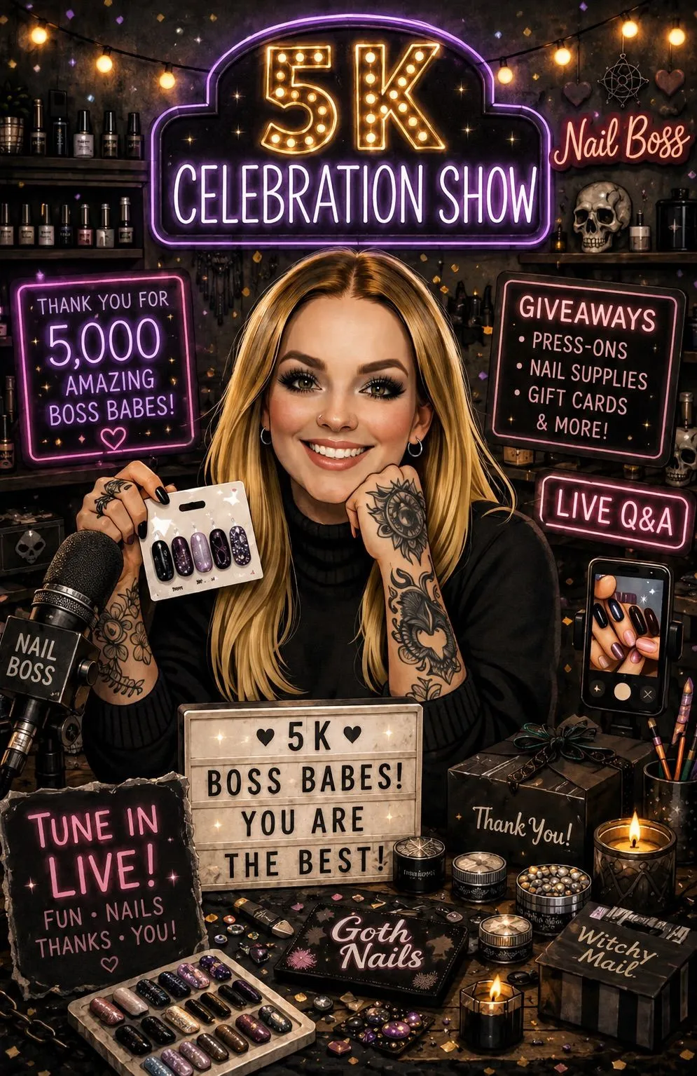 Thumbnail for live show