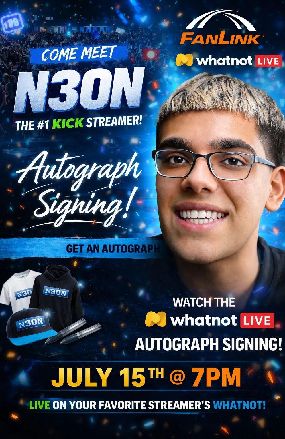 Thumbnail for live show