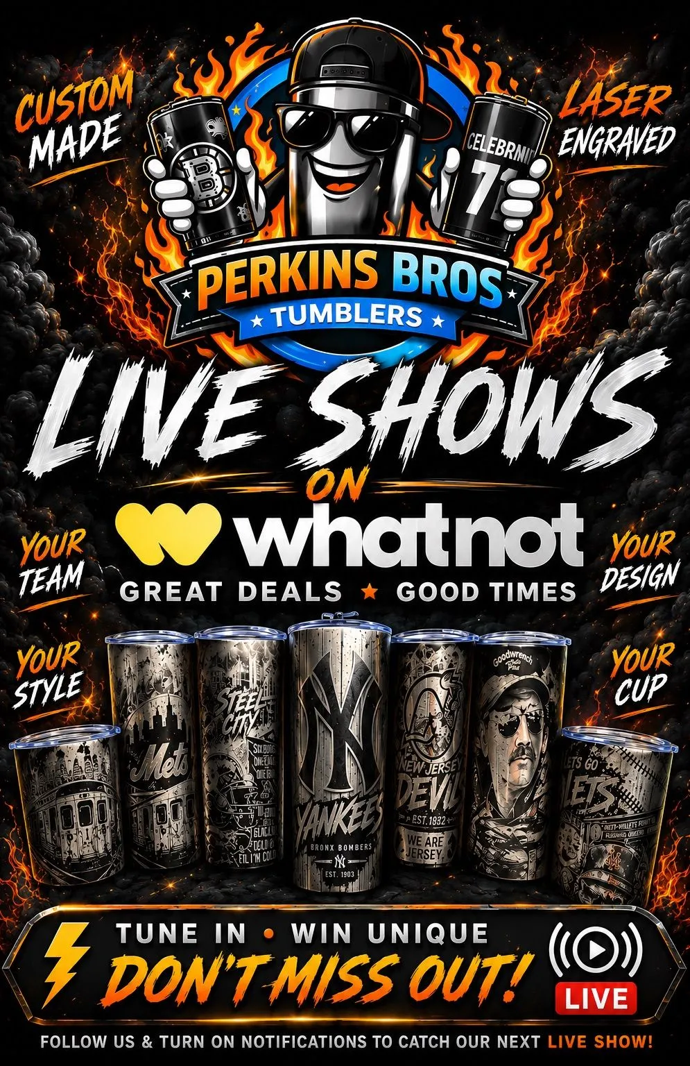 Thumbnail for live show