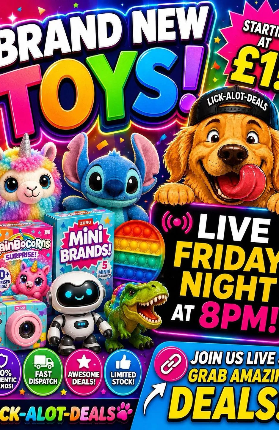 Thumbnail for live show