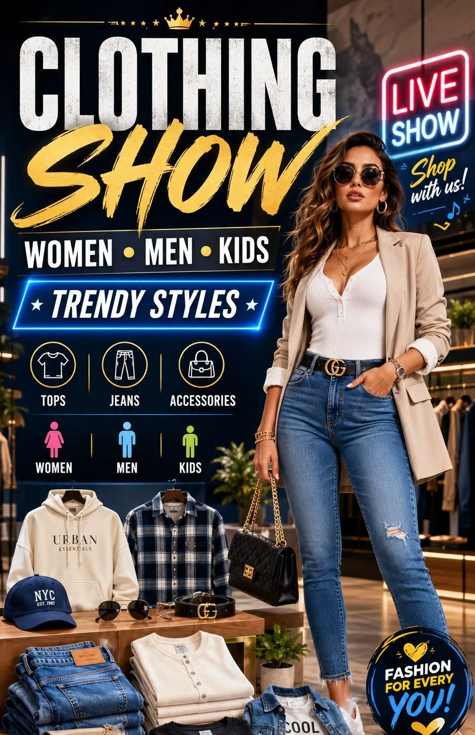 Thumbnail for live show