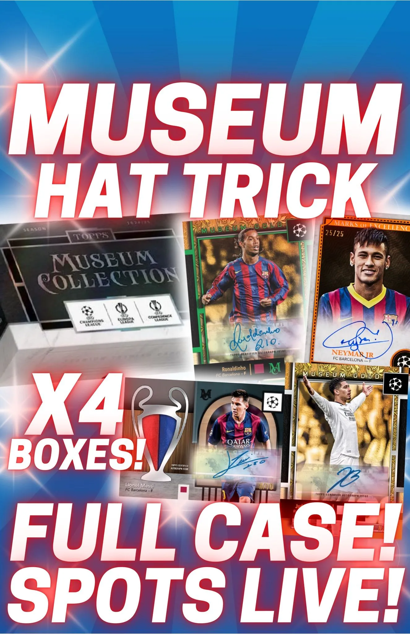 MUSEUM HAT-TRICK CASE BREAK! SPOTS LIVE!