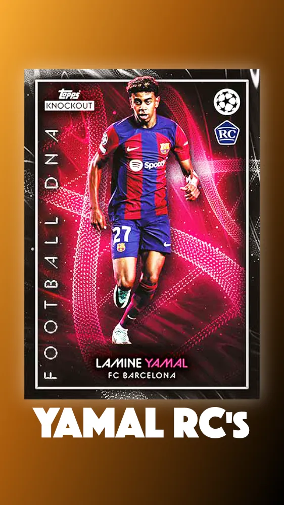 Topps UEFA Knockout 23/24 - Chasing Yamal RCs (Rookies)