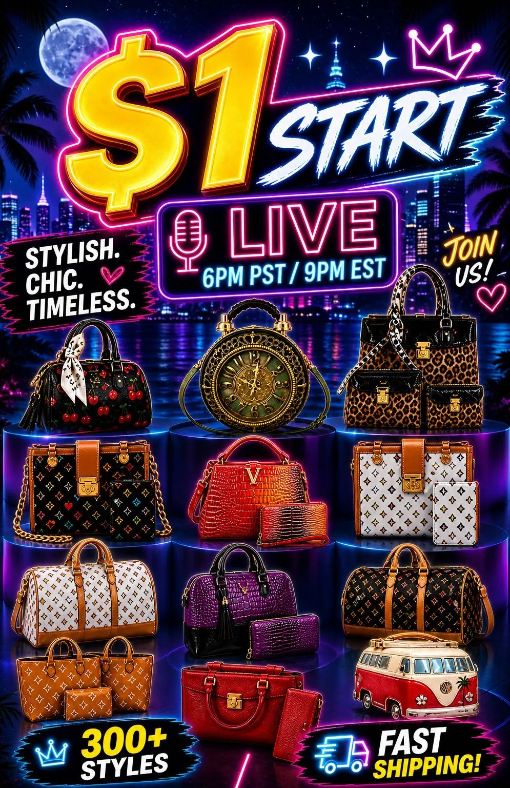 Thumbnail for live show