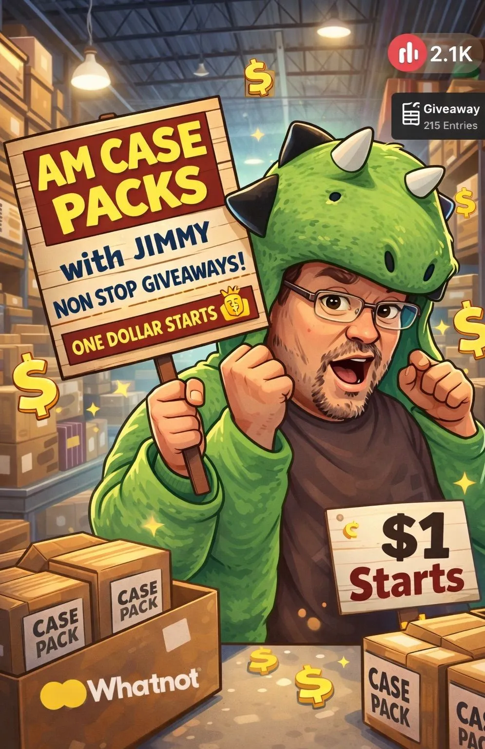 Thumbnail for live show