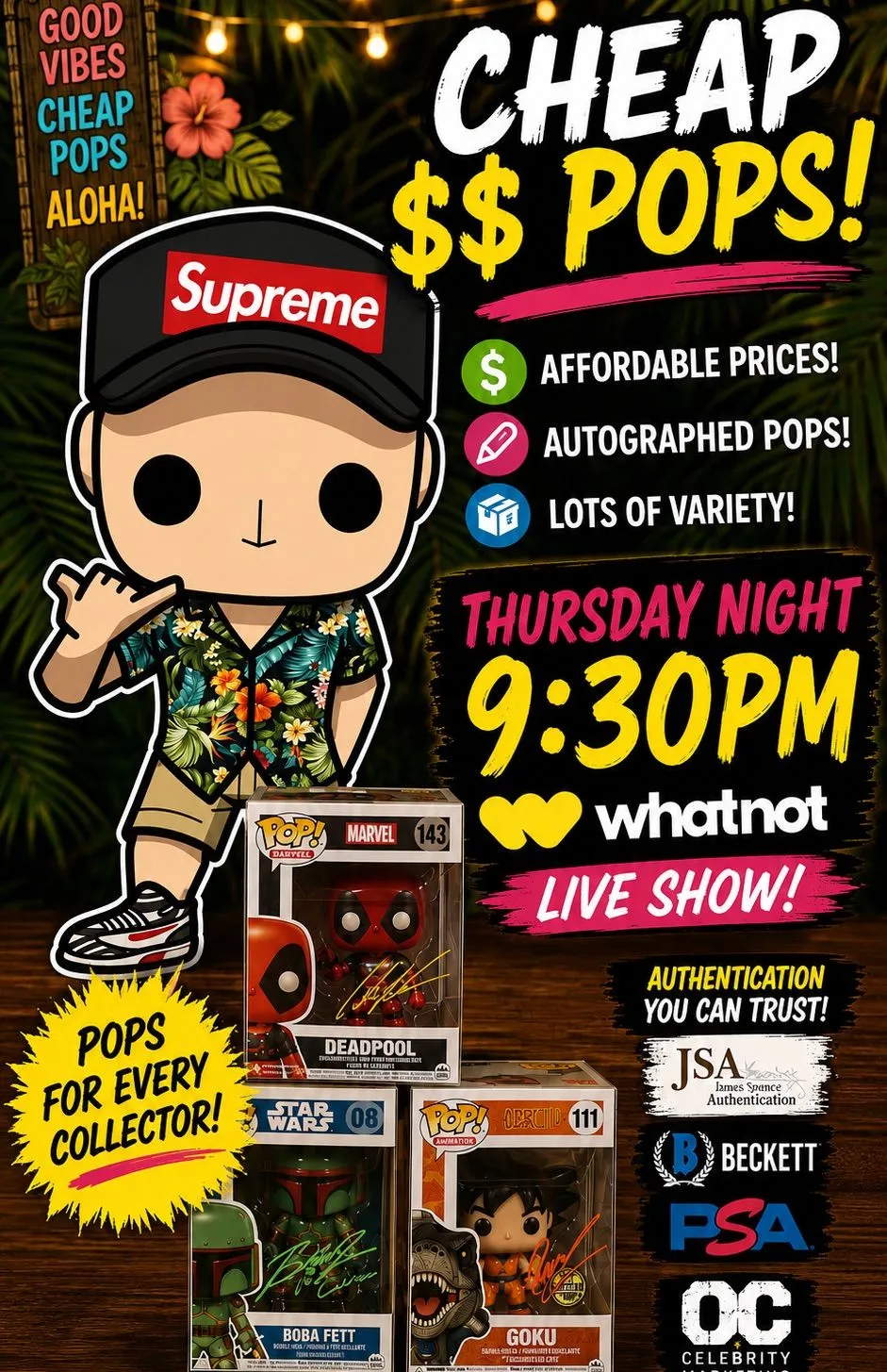 Thumbnail for live show