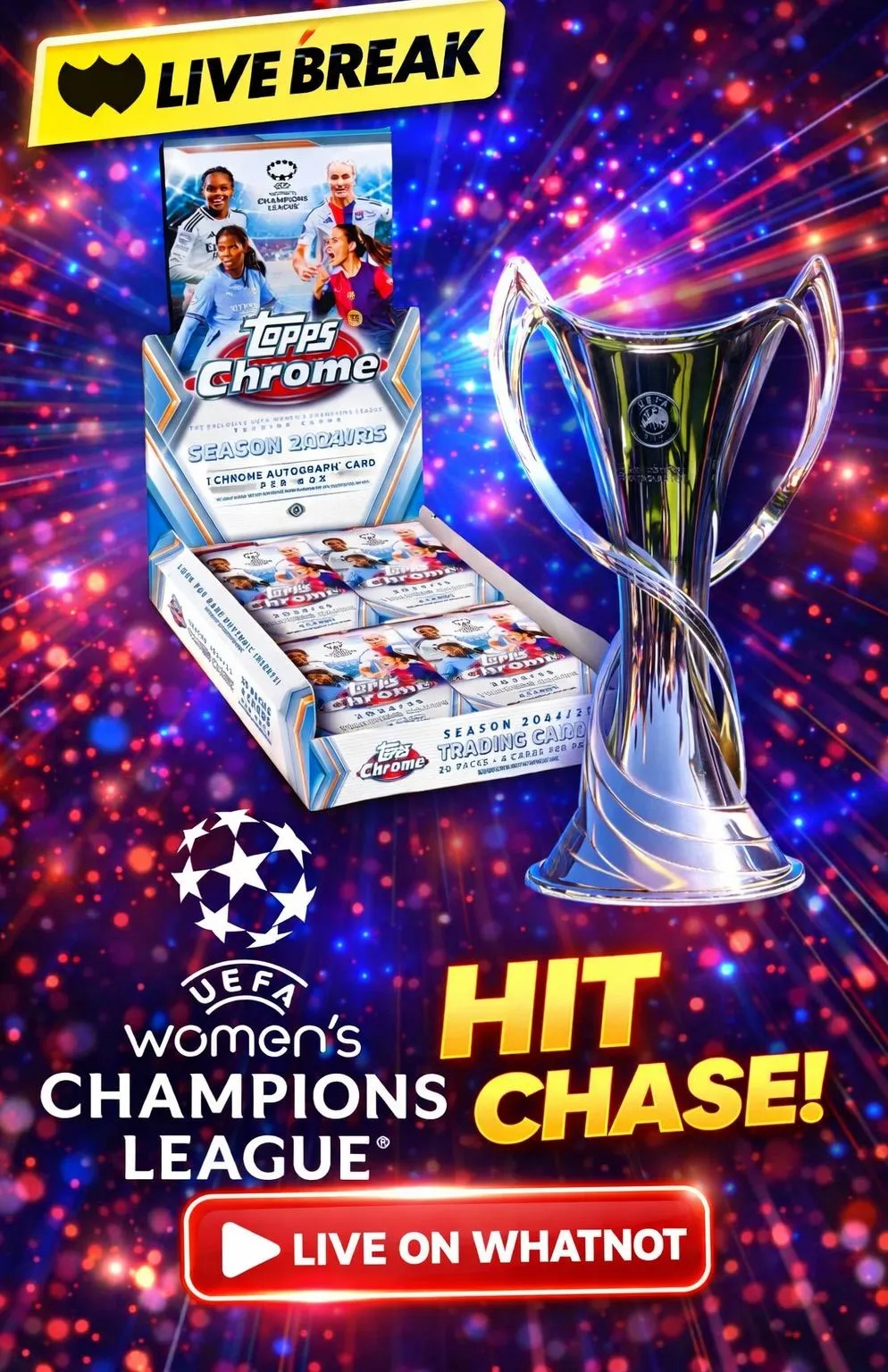 Topps chrome uefa woman champions league