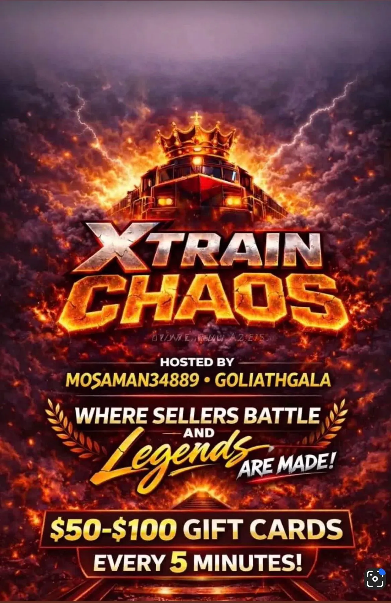 Thumbnail for live show