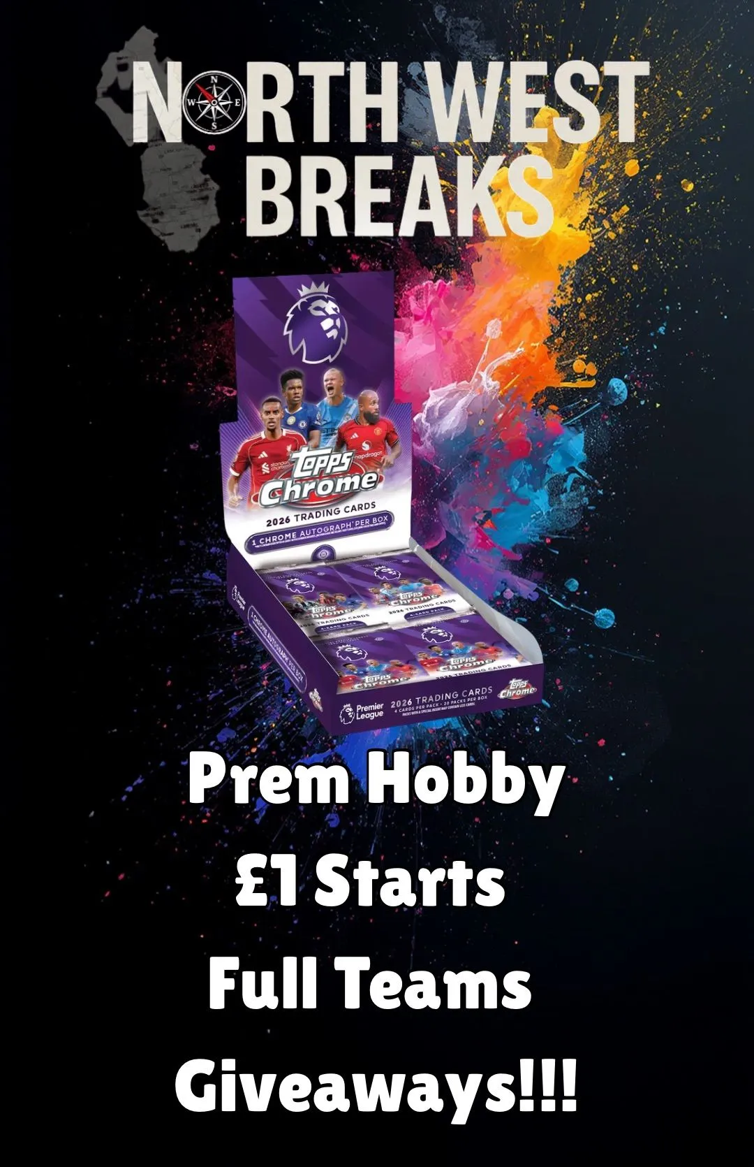 25/26 Topps PremierLeague Hobby FULL TEAMS