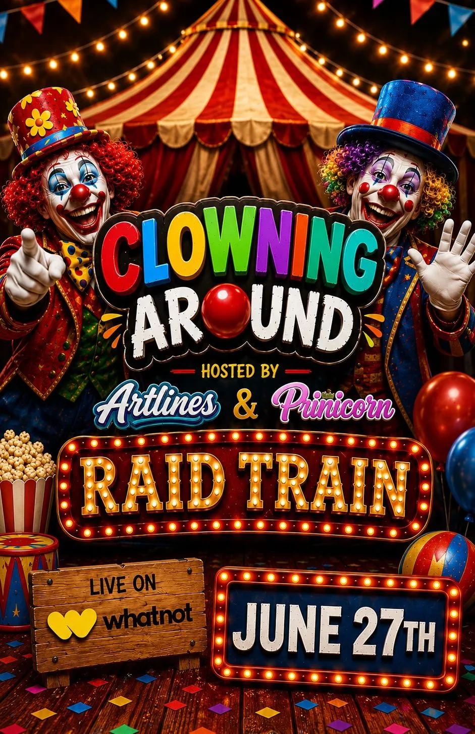 Thumbnail for live show