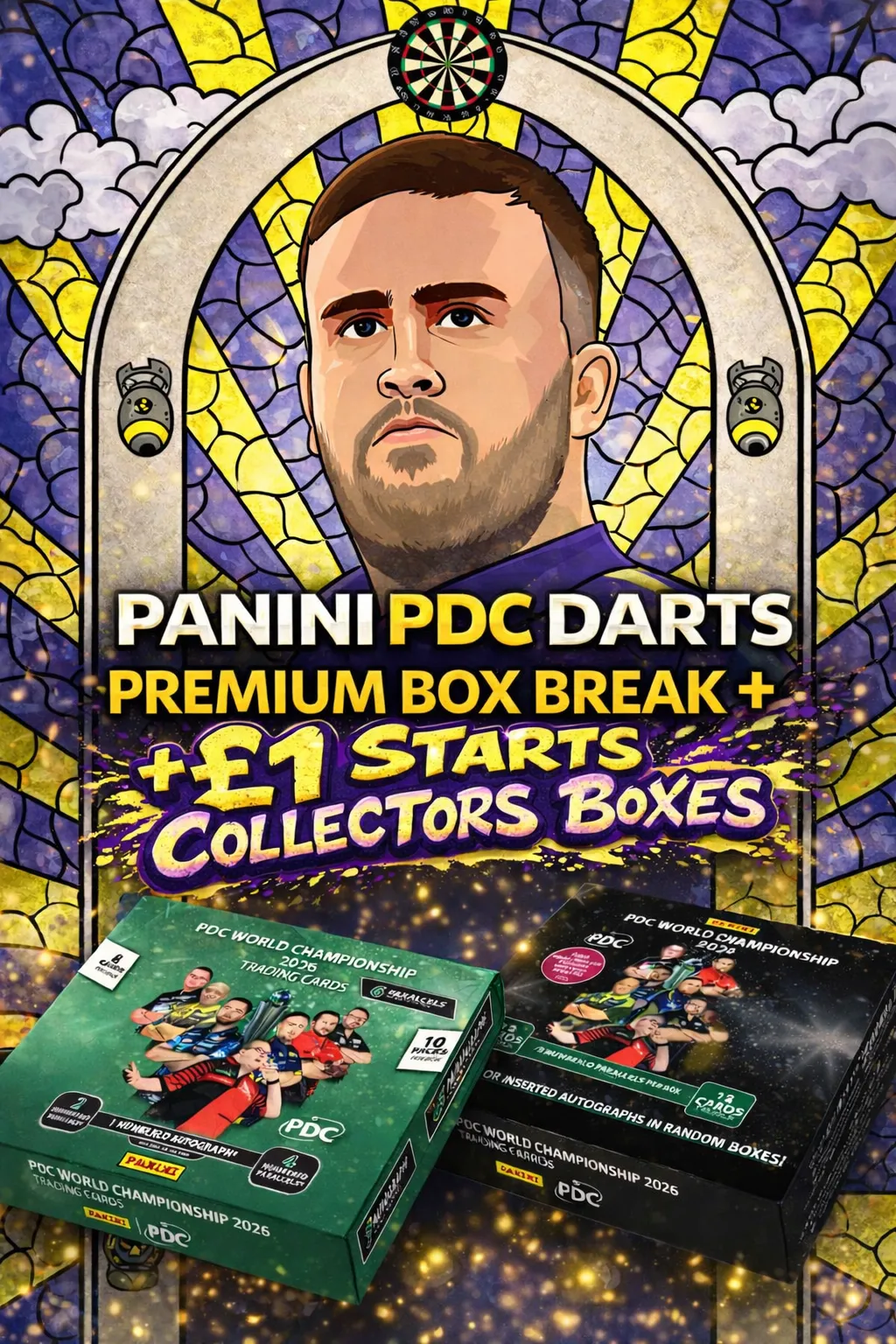 🎯 PDC PANINI DARTS 2026 BOX BREAK MIXER 🎯