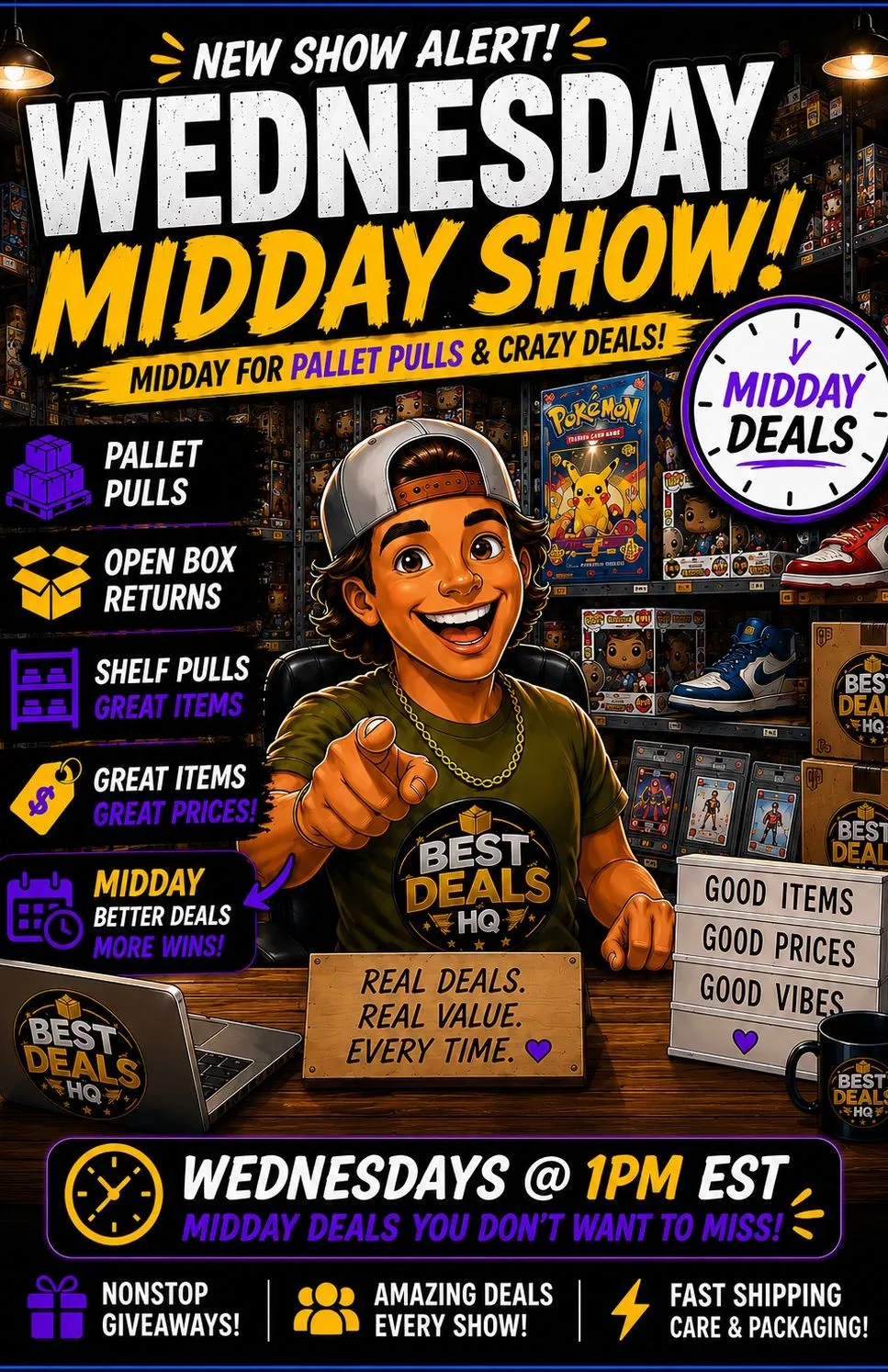 Thumbnail for live show