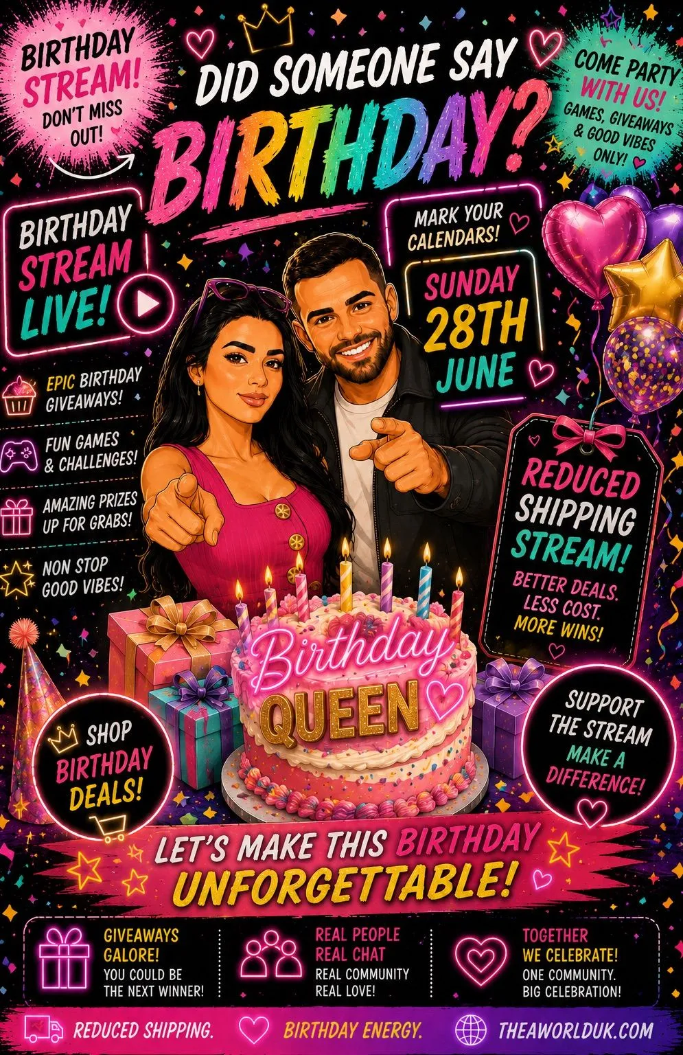 Thumbnail for live show