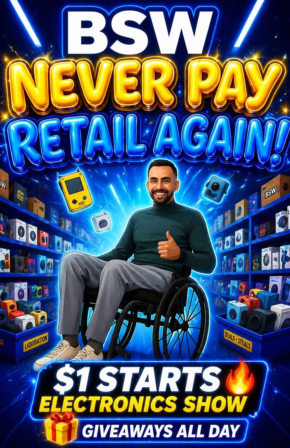 Thumbnail for live show