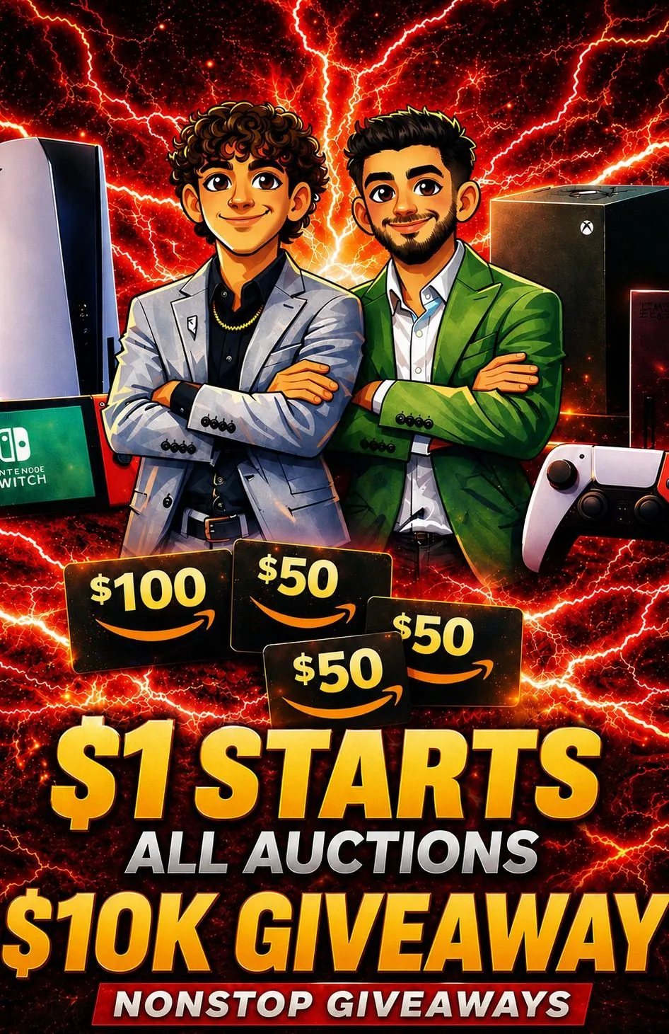 Thumbnail for live show